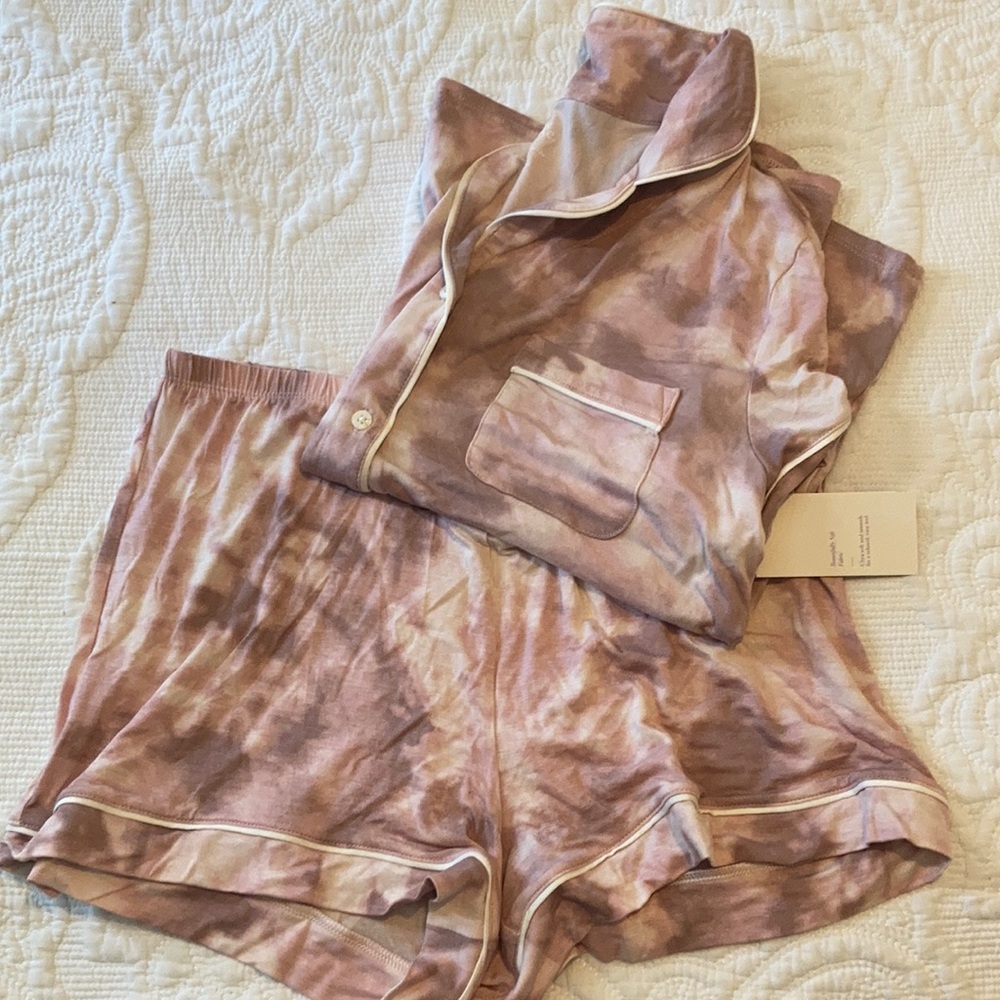 NWT tie dye pj set